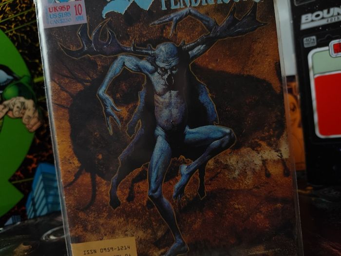 Knights of Pendragon ! Issue #10 ! by Dan Abnett ! Copper Age Horror Comic from 1991 ! by Marvel