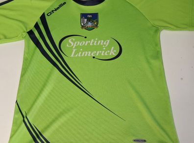 Limerick GAA Official O'Neills Hurling Jersey (Youths 10-11 Years) FREE POST