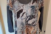 Bonita long sleeve tunic dress size UK16/18 EU44/46 Postage included