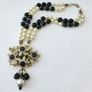 Vintage 1960s Miriam Haskell Style Faux Pearl Long Necklace Image 5