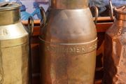 Continental Copper Milk Churn