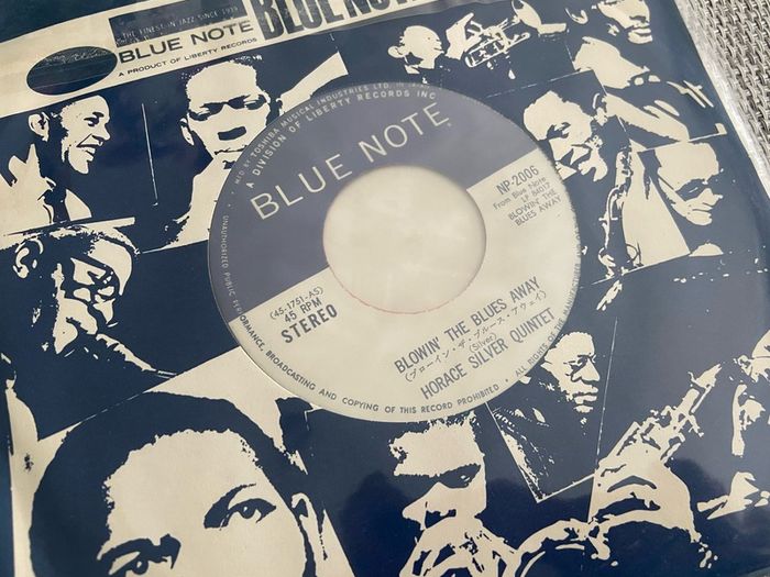 Horace Silver Quintet 7" record red vinyl Blue Note jazz