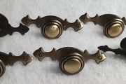6 Brass Handles (26036) Free Postage ROI
