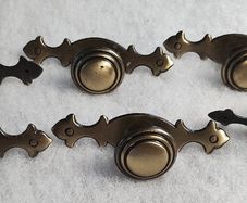 6 Brass Handles (26036) Free Postage ROI