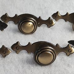 6 Brass Handles (26036) Free Postage ROI