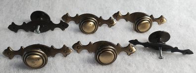 6 Brass Handles (26036) Free Postage ROI
