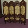 Vintage Chinese miniature table screen Image 5