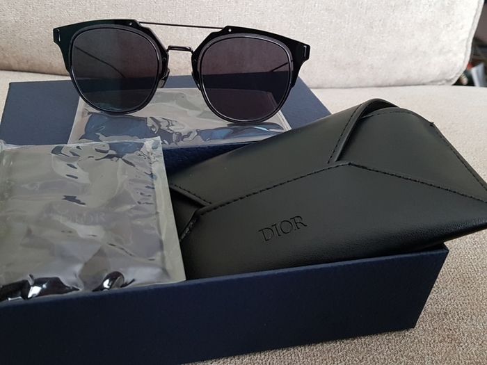 Genuine Christian Dior Aviator Sunglasses Diorcomposit 1.0 A2j/2a 62, Blue