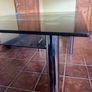 Table glass kitchen dining Image 4