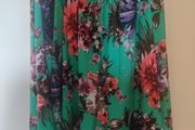 Brand new Scarlett &amp; Jo London Plus size floral stretch waist skirt size UK26/28 EU56 Postage included