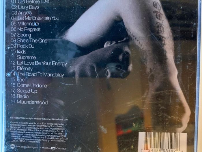 Robbie Williams [2004] Greatest Hits (CD Album)