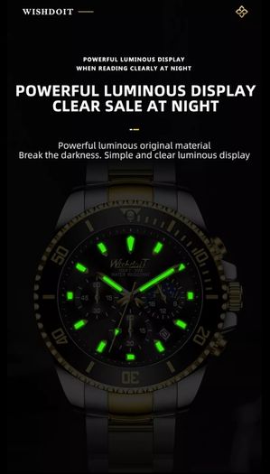 Black and Gold men's watch