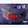Goth Style Pin - great for jackets, coats, bags, backpacks, etc Image 4