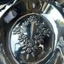 Antique Silver Plate Footed Basket with Handle Image 4