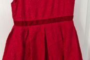 Red occasion dress