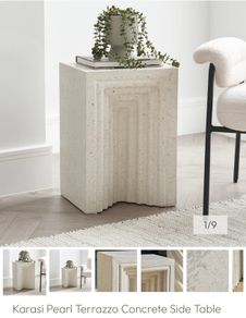Concrete Side Table