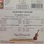Nigel Kennedy CD - Vivaldi The Four Seasons Image 2