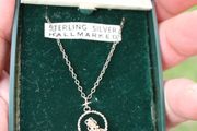 Vintage Sterling Silver Hallmarked 925 Necklace with a Pendant