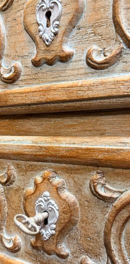 Charming Hand Painted & Distressed Ladies Writing Desk