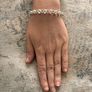 Silver Plated Rolo Bracelet Image 8