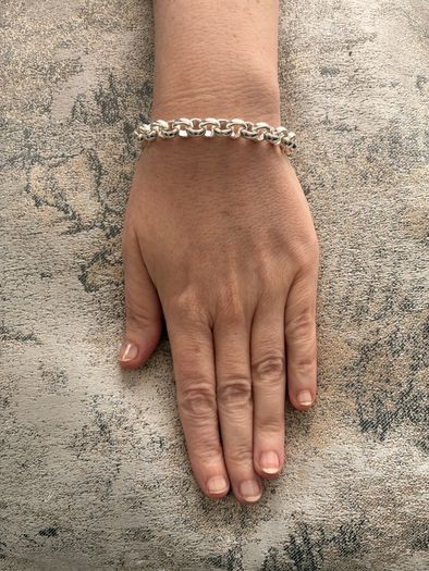 Silver Plated Rolo Bracelet