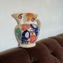 Moorland Pottery Rare Kate Malone Wall Mounted Sponge ware Jug Image 10