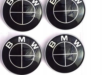 68mm Set 4 Pcs BMW Centre Caps Part No 36136783536