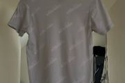 Ellesse Light Grey All-Over Monogram Logo T-Shirt