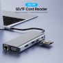 4k 12 in 1 USB-C Hub Docking Station PD Charging Data Transfer Image 3