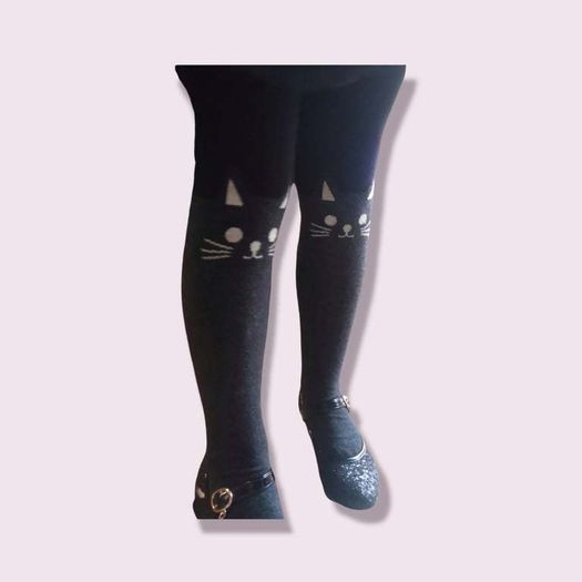 Kitten glitter tights