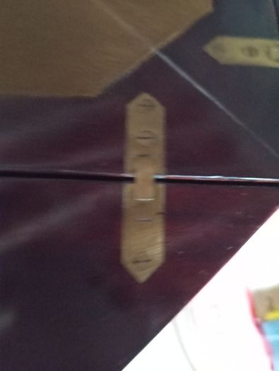 Antique envelope card table