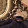 Vintage silver-plated serving tray. Image 4