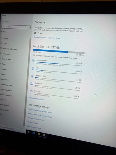 Lenovo T14 11gen i5 16gb ram 256ssd