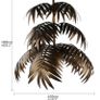BRAND NEW Coconut tree chandelier tropical bohemian style hanging LED lights Image 2