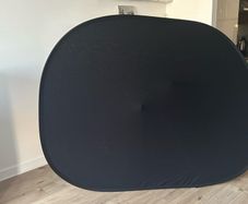 Double Sided Black and White Pop Up Background