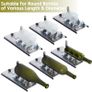 Adjustable Glass Bottle Cutter Kit DIY Tool, Stainless Steel Cutting Machine Set for Wine, Beer, Liquor, Whiskey, Alcohol, Champagne, Soda Round Bottles Image 2