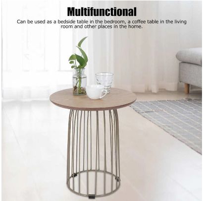 BRAND NEW Round Coffee Table for Living Room Indoors Outdoors