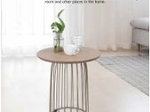 BRAND NEW Round Coffee Table for Living Room Indoors Outdoors