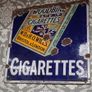 Vintage Woodbine Cigare ttes Enamelled Advertising Sign Image 2