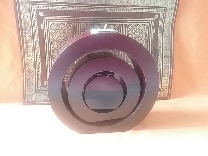 Set of Three Wooden Tea light holder