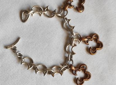 Folli Follie solid sterling silver bracelet