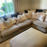 Biege L shaped couch Image 2