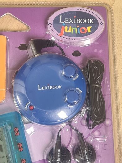 Lexibook Junior Cool Pack Fm Lcd Game TETRIS Light Sound Ball And Mini Fm Radio With Headphones Brand New
