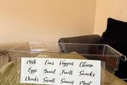 Clear Fridge Storage Organiser