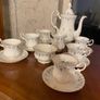 Royal Albert Memory Lane bone china England a very collectible vintage tea coffee service. Image 2
