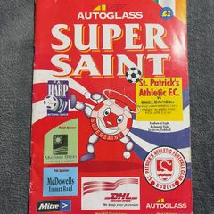 St Patrick's athletic magazine