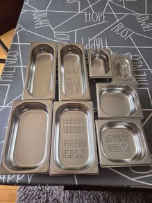 Set of steam dishes