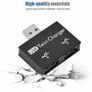 2 Ports Portable Adapter Splitter Mini USB Hub Charger for PC Laptop Macbook Image 2