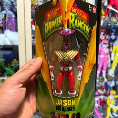 Power rangers red ranger figure dragon shield