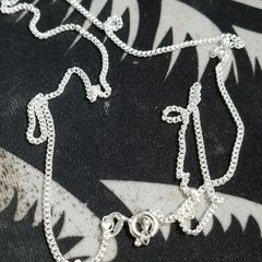 925 Solid Sterling Silver Chains X 2